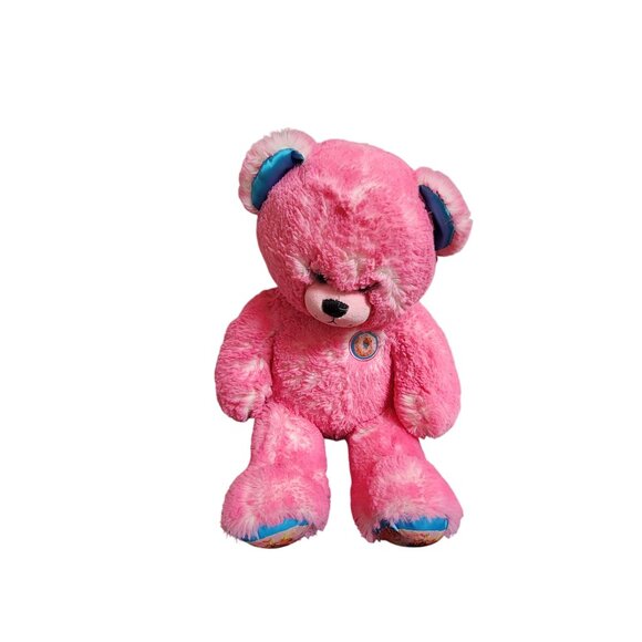 Build-A-Bear Workshop Pink Plush Donut Bear Stuffed Toy Birthday - Picture 1 of 5